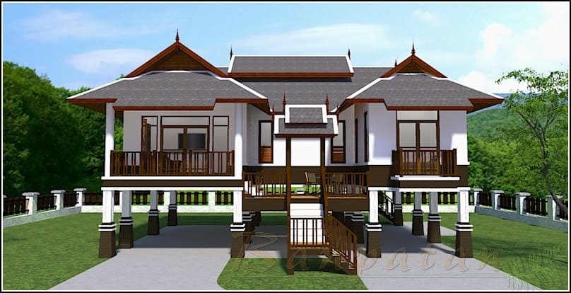 แบบบ้านใต้ถุนสูง